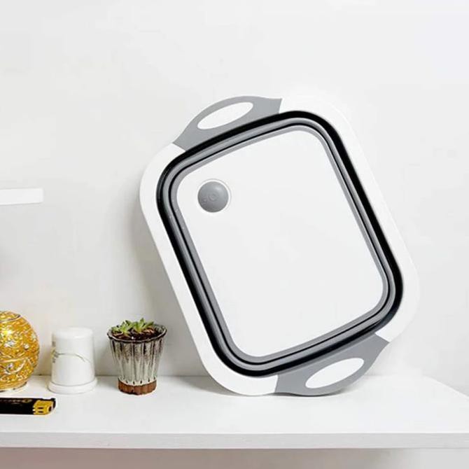 Thớt Silicone 2 Chức Năng Gấp Gọn Tiện Dụng | BigBuy360 - bigbuy360.vn