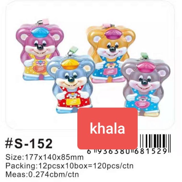 Két sắt mini hình chuột.