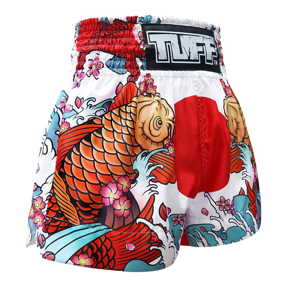 Quần Muay Thai Tuff Japanese Koi Fish - White