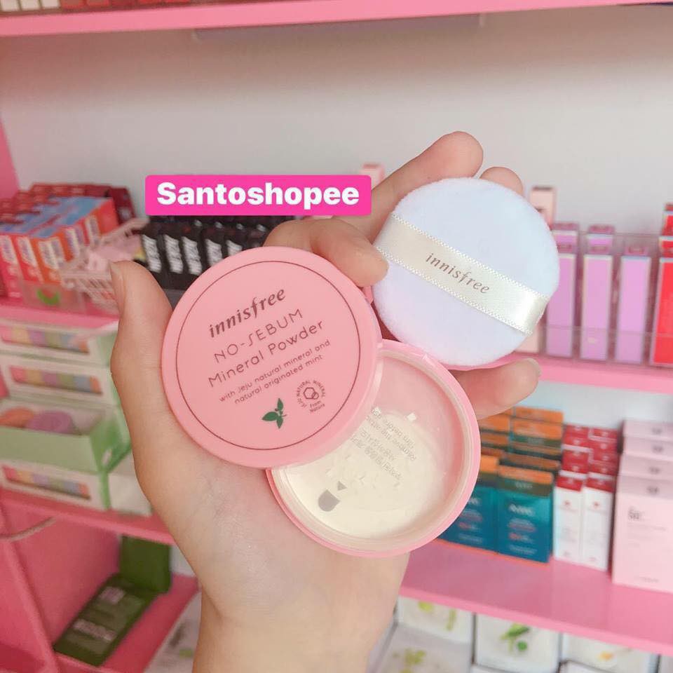 Phấn bột kiềm dầu Innisfree No Sebum Mineral Powder | BigBuy360 - bigbuy360.vn