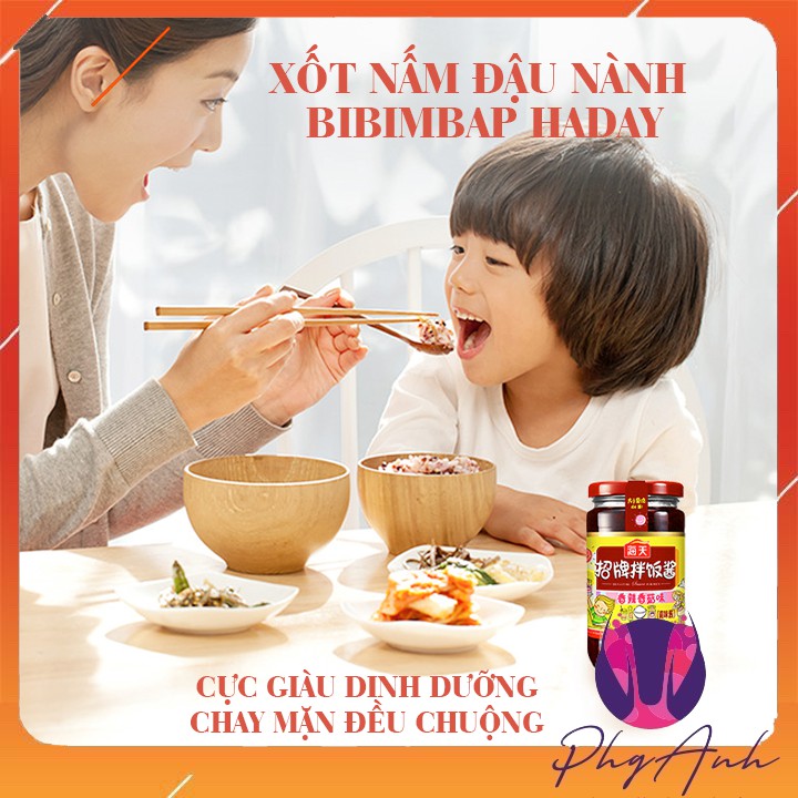 Vua gia vị Hải Thiên Xốt nấm đông cô, đậu lành 200g