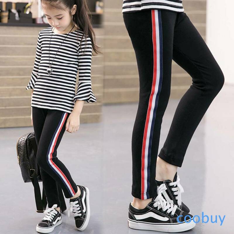 Quần Legging Thể Thao Màu Sắc Kẹo Ngọt Cho Bé Gái