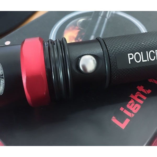Đèn Pin siêu sáng Police 3 chế độ hợp kim siêu bền