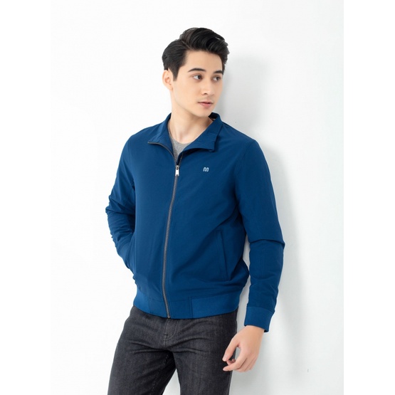 Áo khoác gió nam 2 lớp Insidemen cổ dựng bo gấu  IJK016W1( 4 màu)