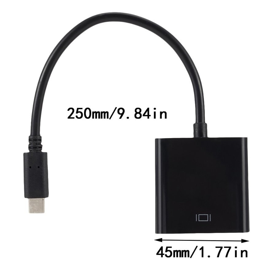 Cáp Chuyển Đổi Usb 3.1 Type C Sang Vga