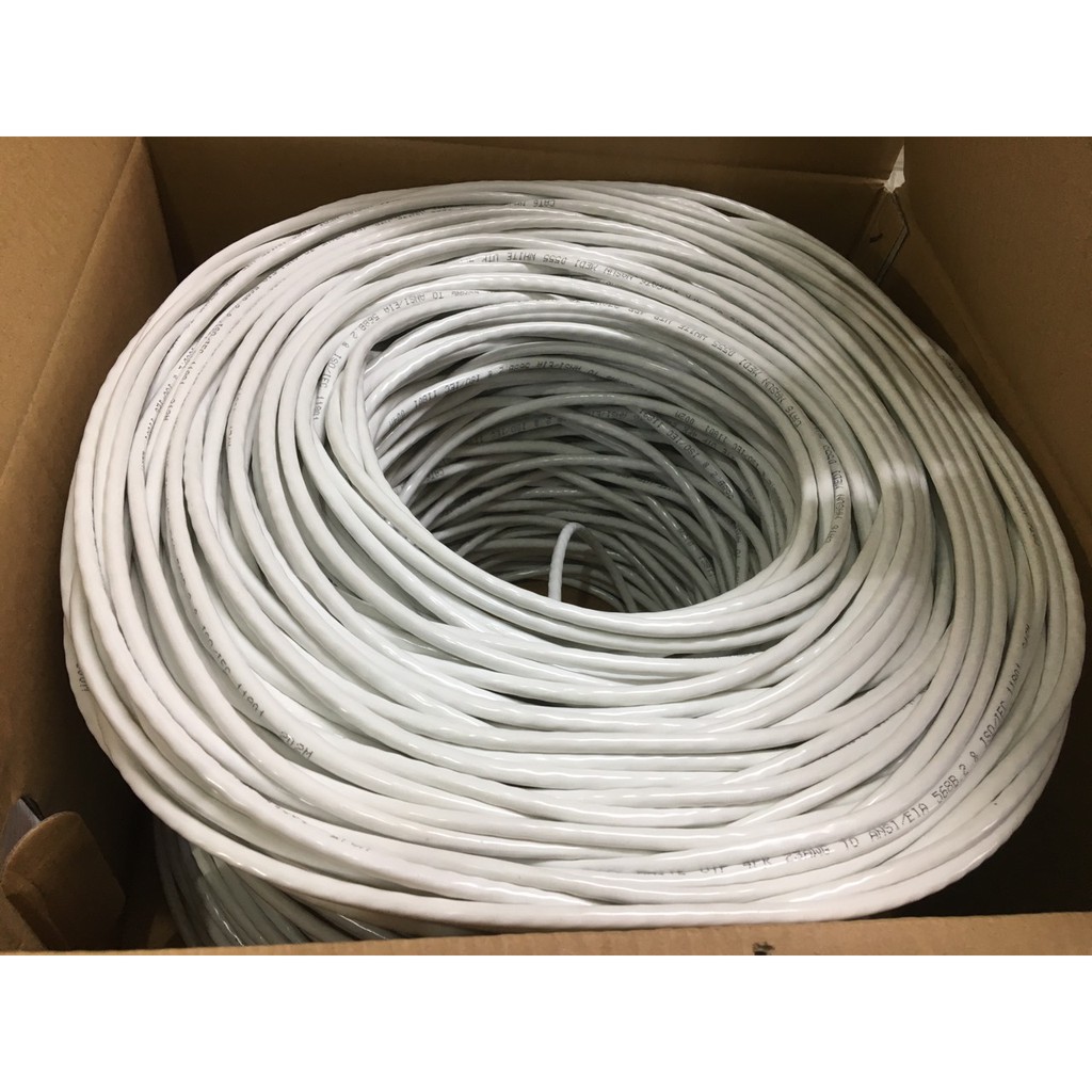 Dây cáp mạng UTP Cat6 Nasun MEDI-0555, bấm sẵn 2 đầu (Bán lẻ theo mét)