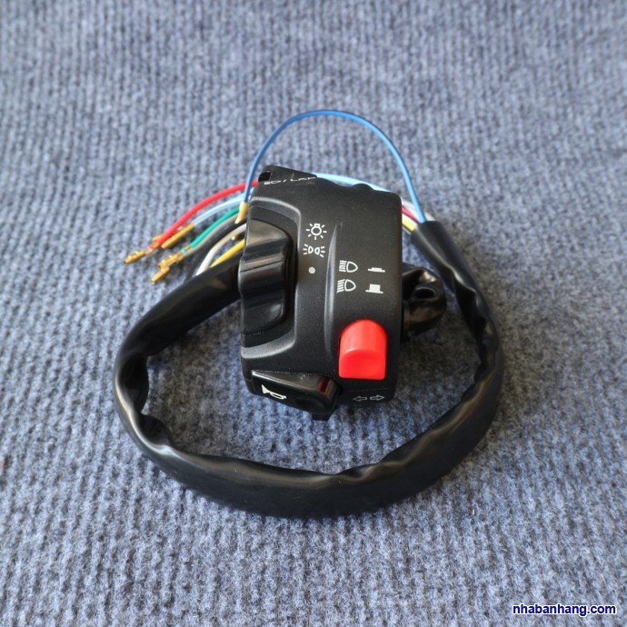 Cùm Nút Đỏ domino trái phải - Vindecal BD