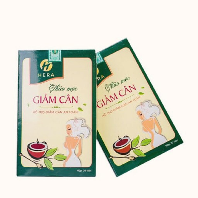 TRÀ THẢO MỘC GIẢM CÂN HERA PLUS hộp 30V | BigBuy360 - bigbuy360.vn