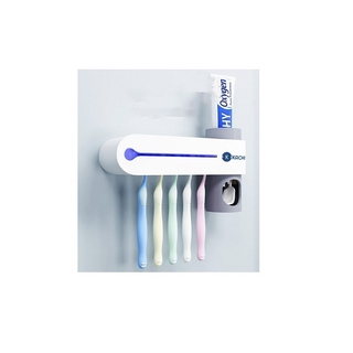 GIÁ TREO BÀN CHẢI LẤY KEM ĐÁNH RĂNG KHỬ TRÙNG BẰNG TIA UV KACHI MK-200