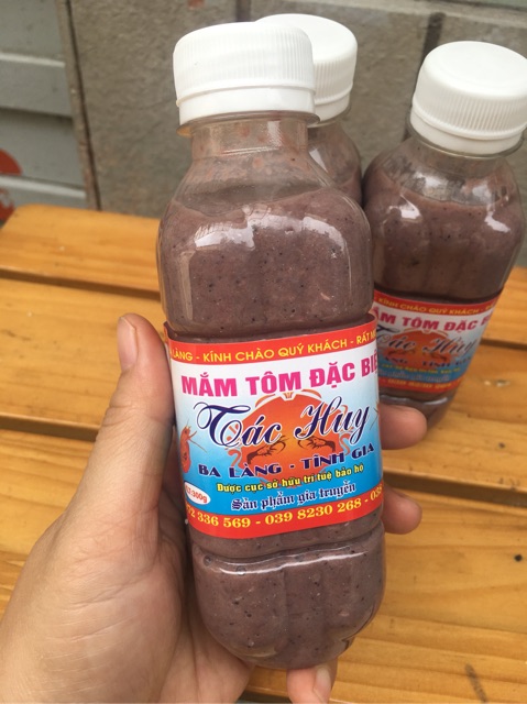 Mắm tôm đặc sản Ba Làng - Thanh Hoá(300ml)