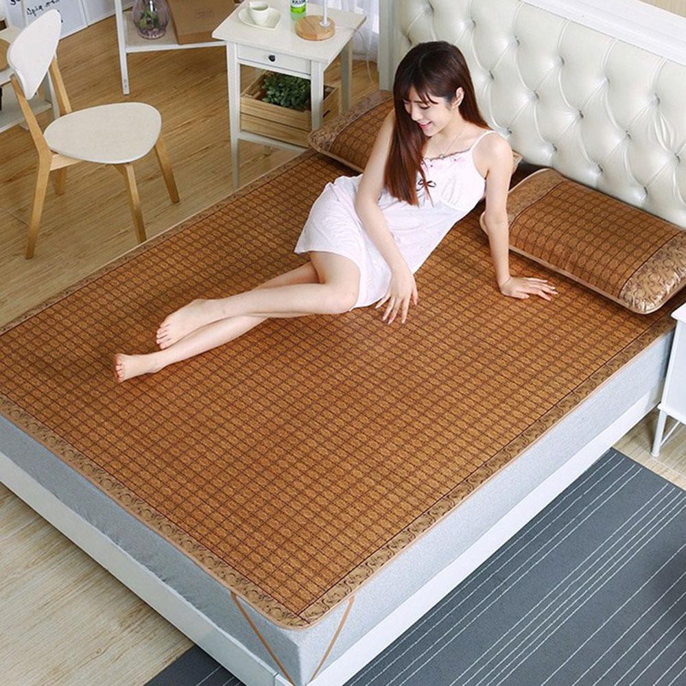 Chiếu mát cho bé - Chiếu mây Nhật Bản 3D dệt lụa - Dày Dặn Và Thoáng Mát ( 1m6 x 2m ) [ẢNH THẬT]