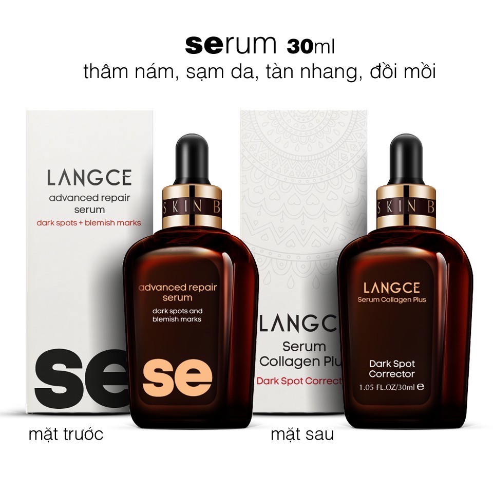 BỘ SErum+CReam THÂM NÁM, TÀN NHANG, ĐỒI MỒI, SẠM DA LANGCE