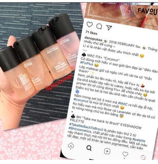 XỊT MAKEUP MAC FIX+ (MINISIZE 30ML)