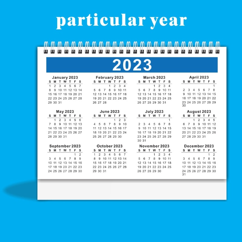Lịch Để Bàn Từ 01. 2023 Đến 12.2023 Dành Cho Học Sinh