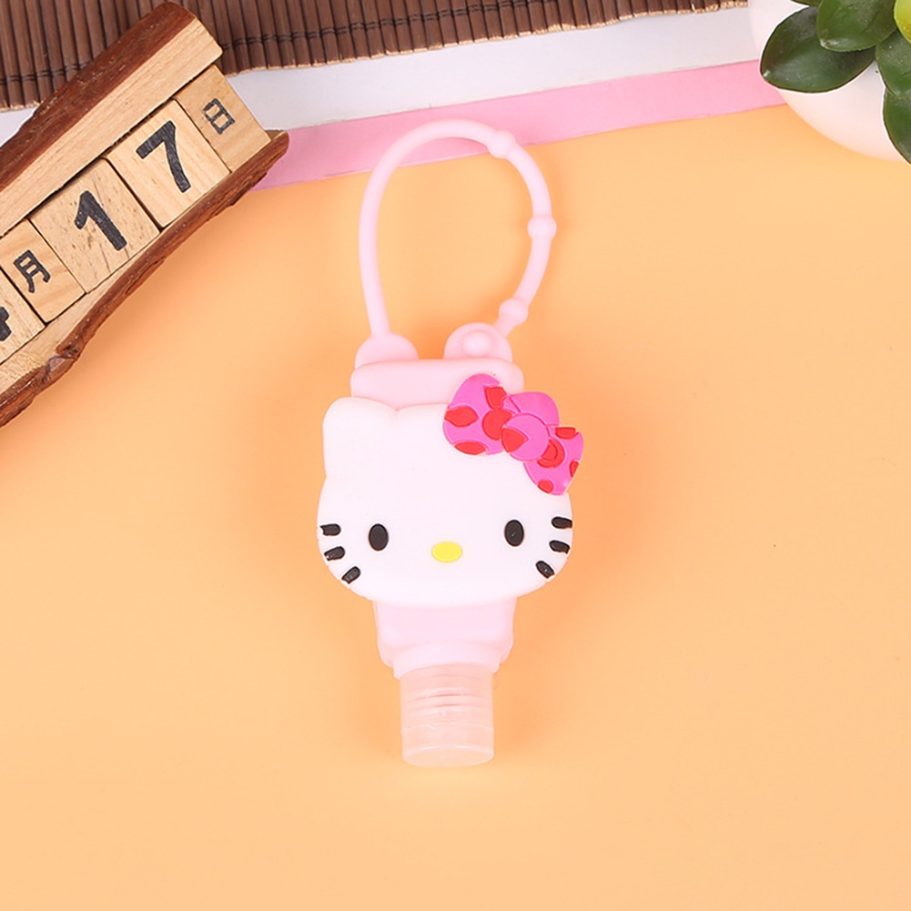 Bình Đựng Nước Rửa Tay Hai Mặt Bằng Silicon Dùng Một Lần Cho Trẻ Em