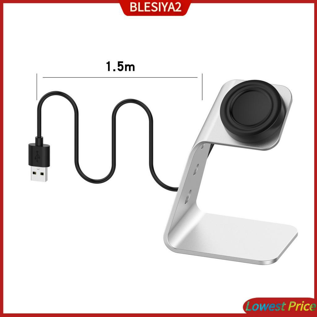 Đế Sạc Màu Xám Kèm Giá Đỡ Đứng Sang Trọng Cho Đồng Hồ Samsung Galaxy Watch Blsiya2