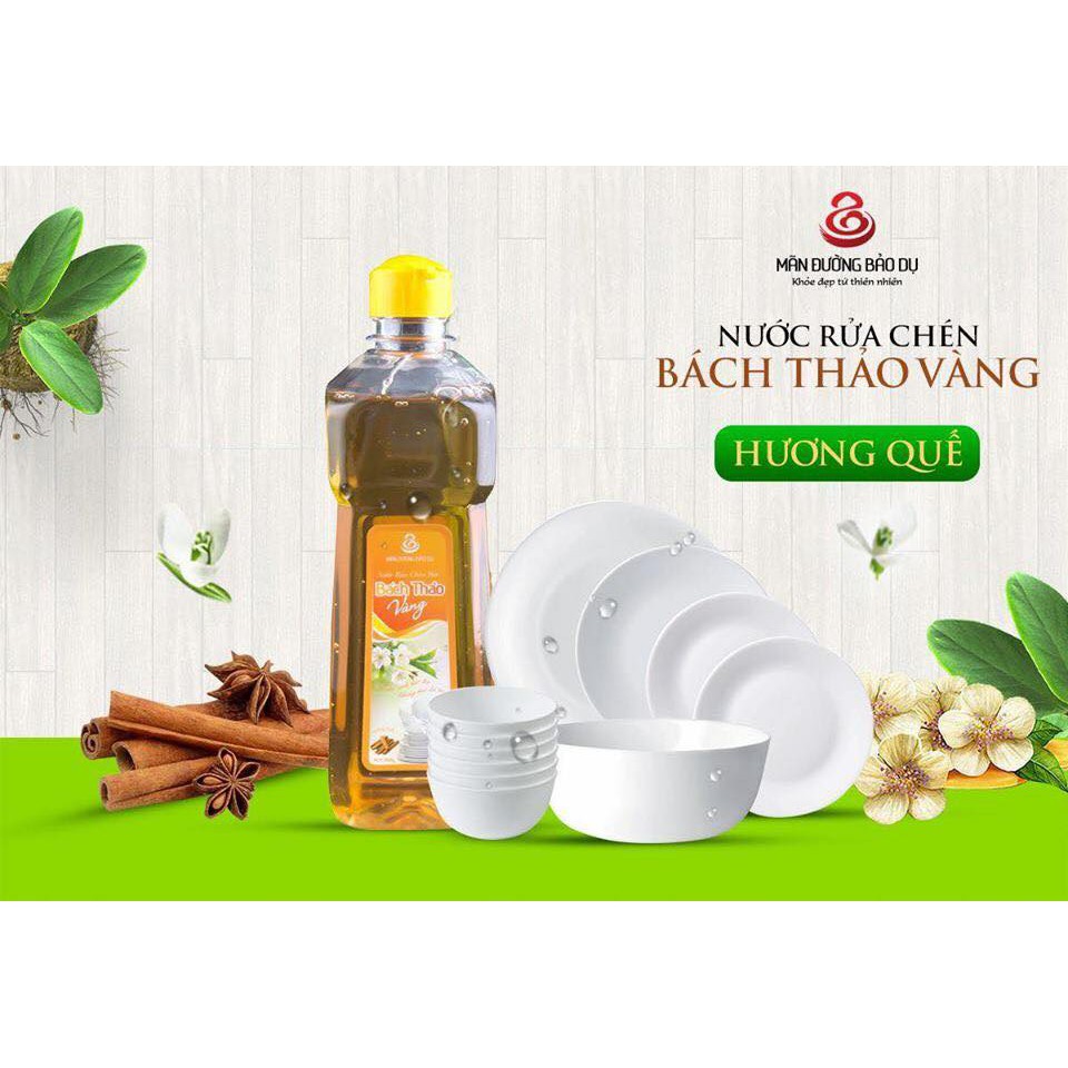 NƯỚC RỬA BÁT BÁCH THẢO VÀNG