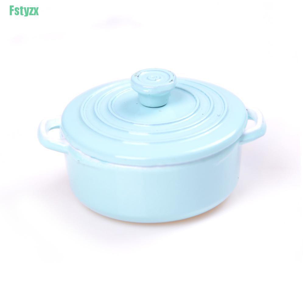 fstyzx 1:12 Dollhouse Mini Pot Boiler Doll House Accessories Play Kitchen Toy