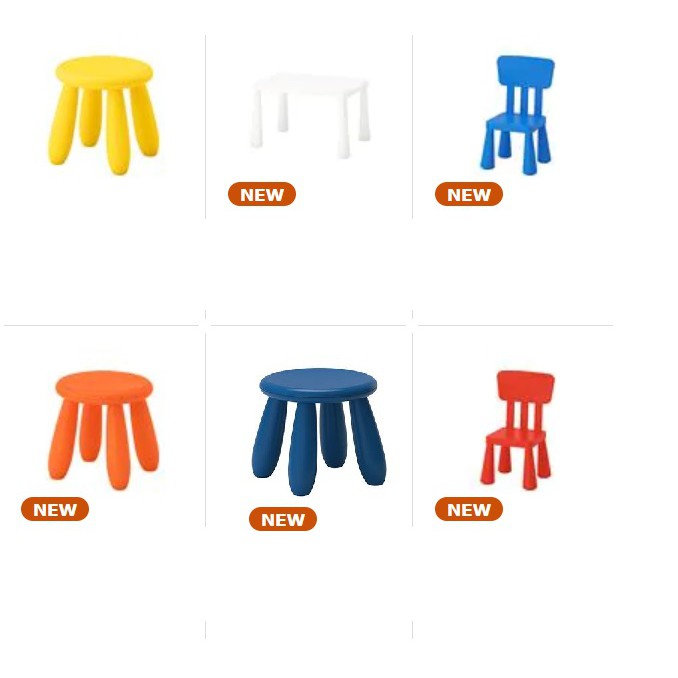 Ghế nhựa cao cấp trẻ em IKEA Mammut | BigBuy360 - bigbuy360.vn