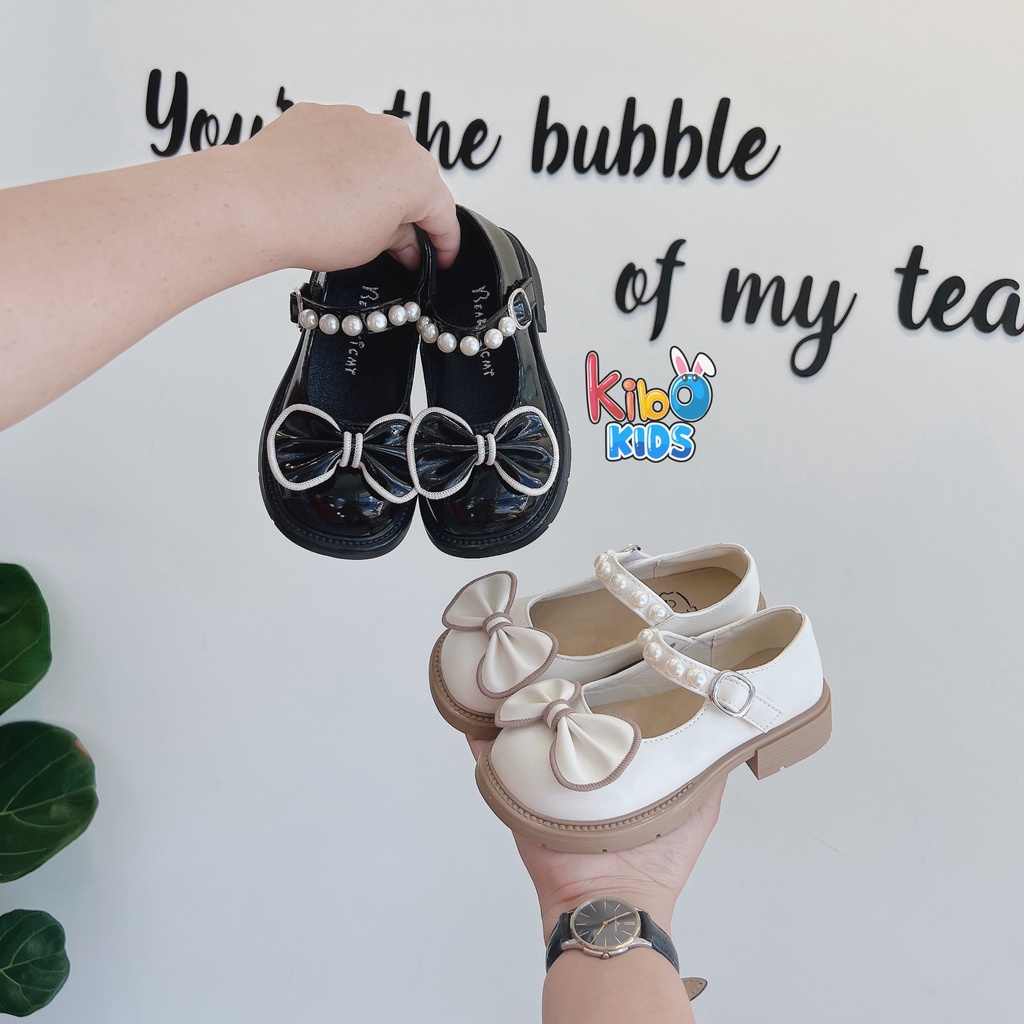 Giày Búp Bê Da Mềm Kiểu Dáng Đáng Yêu Cho Bé Gái  2-16 Tuổi BB447