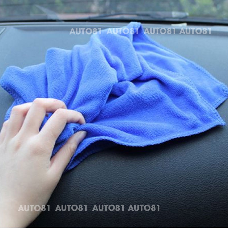 Khăn lau xe ô tô, khăn lau xe hơi chuyên dụng đa năng vải sợi MicroFiber thấm hút cực tốt loại dày