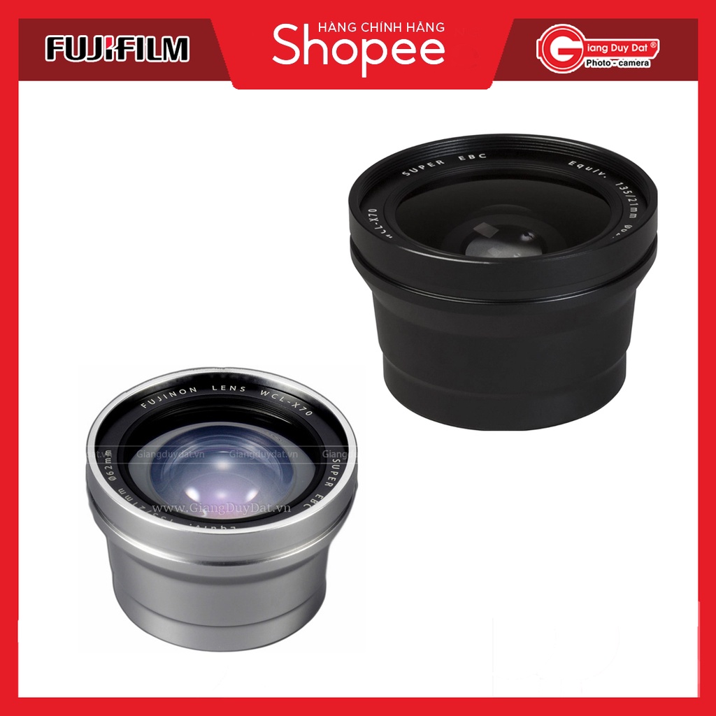 Ngàm Chuyển Đổi Tiêu Cự WCL-X70 Dành Cho Máy Fujifilm X70 - WCL-X70 Wide Conversion - Chính Hãng