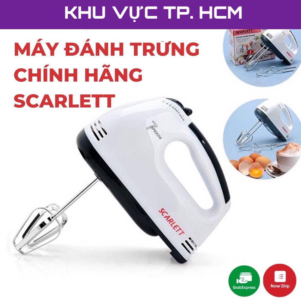 Máy Đánh Trứng Cầm Tay 7 Cấp Tốc Độ Scarlett .ĐTLV