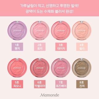 Phấn Má Hồng MAMONDE FLOWER POP