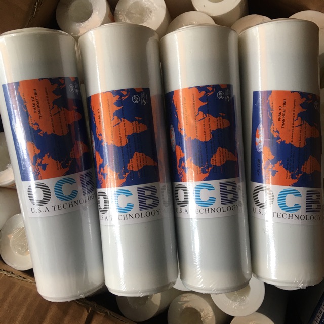 Combo 4 lõi lọc nước số 2 OCB loại 10 inch