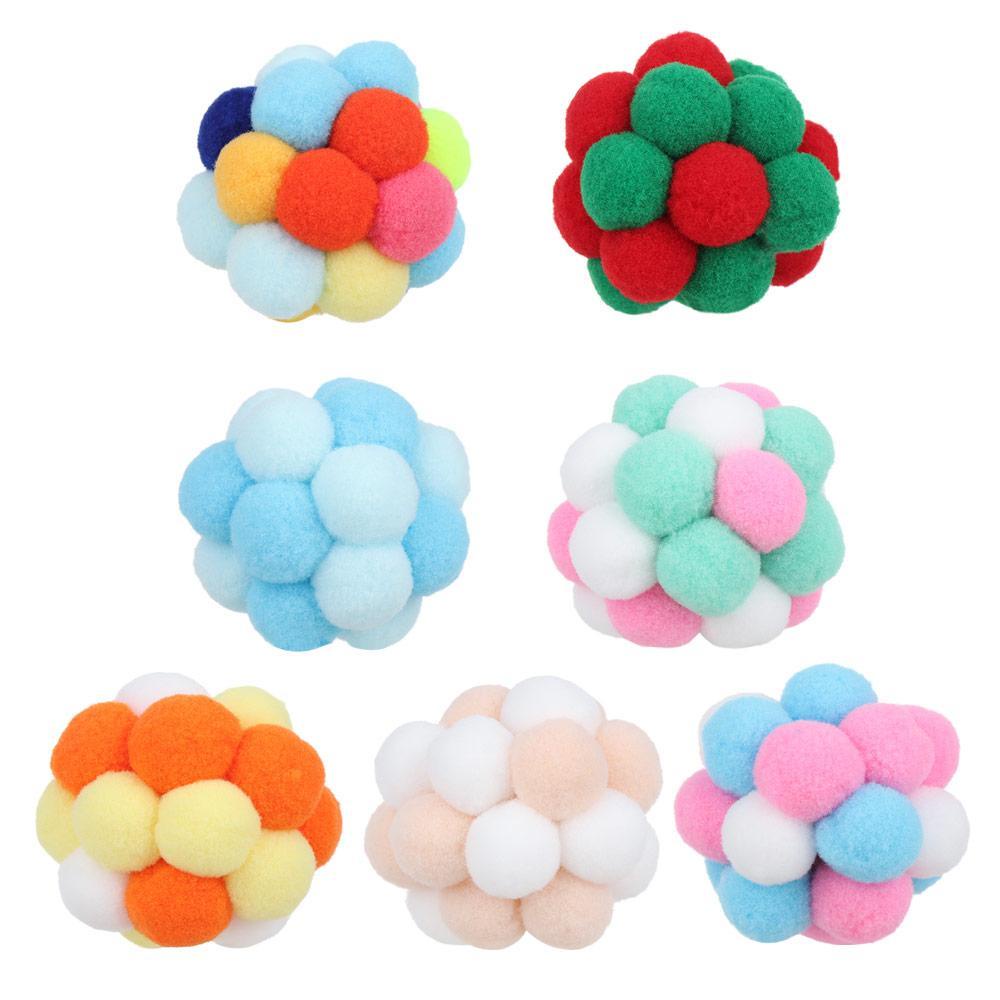 Quả Bóng Đồ Chơi Nhiều Màu Sắc Cho Mèo