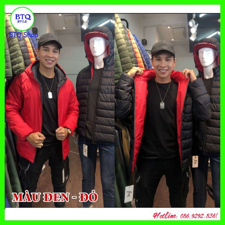 ÁO KHOÁC PHAO LÔNG VŨ SIÊU NHẸ MẶC ĐƯỢC 2 MẶT | BigBuy360 - bigbuy360.vn