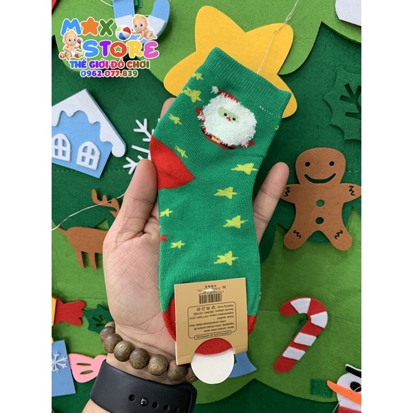 Combo Quà Tăng Noel 2021 Tất, Mũ, Đồng Hồ, Kính Măt Siêu Đỉnh Cho Bé Yêu