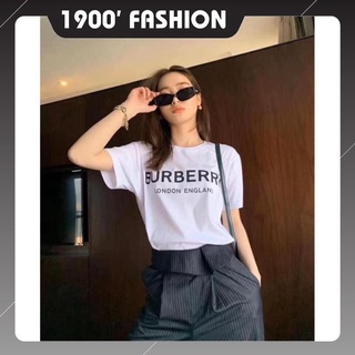 ÁO THUN UNISEX IN CHỮ BURBERRYY, áo phông nam nữ chất cotton 4 chiều ,đường may sắc nét dủ size