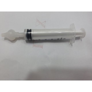 Dụng cụ bơm rủa mũi bằng xi lanh + đầu silicon