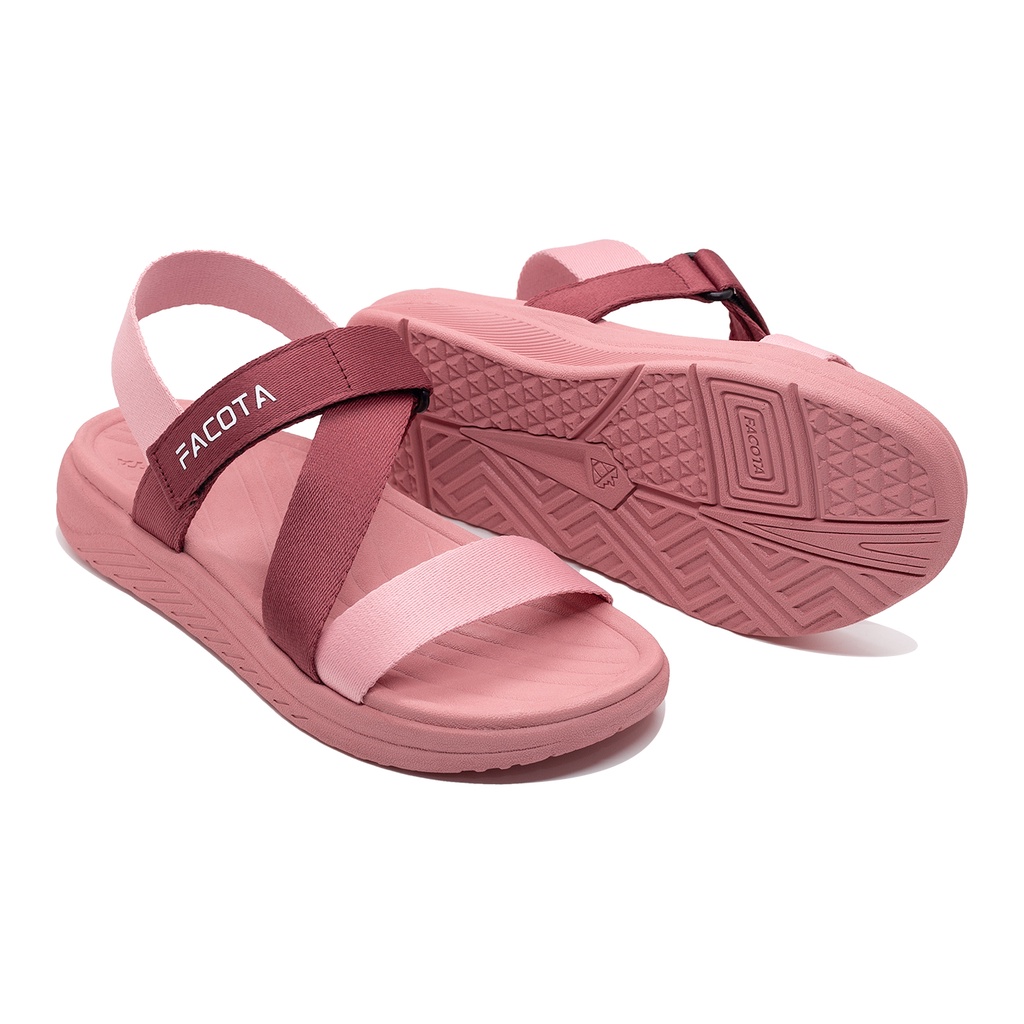 Giày đi học sandal nam nữ quai dù V6 cao cấp hàng chính hãng Facota R08