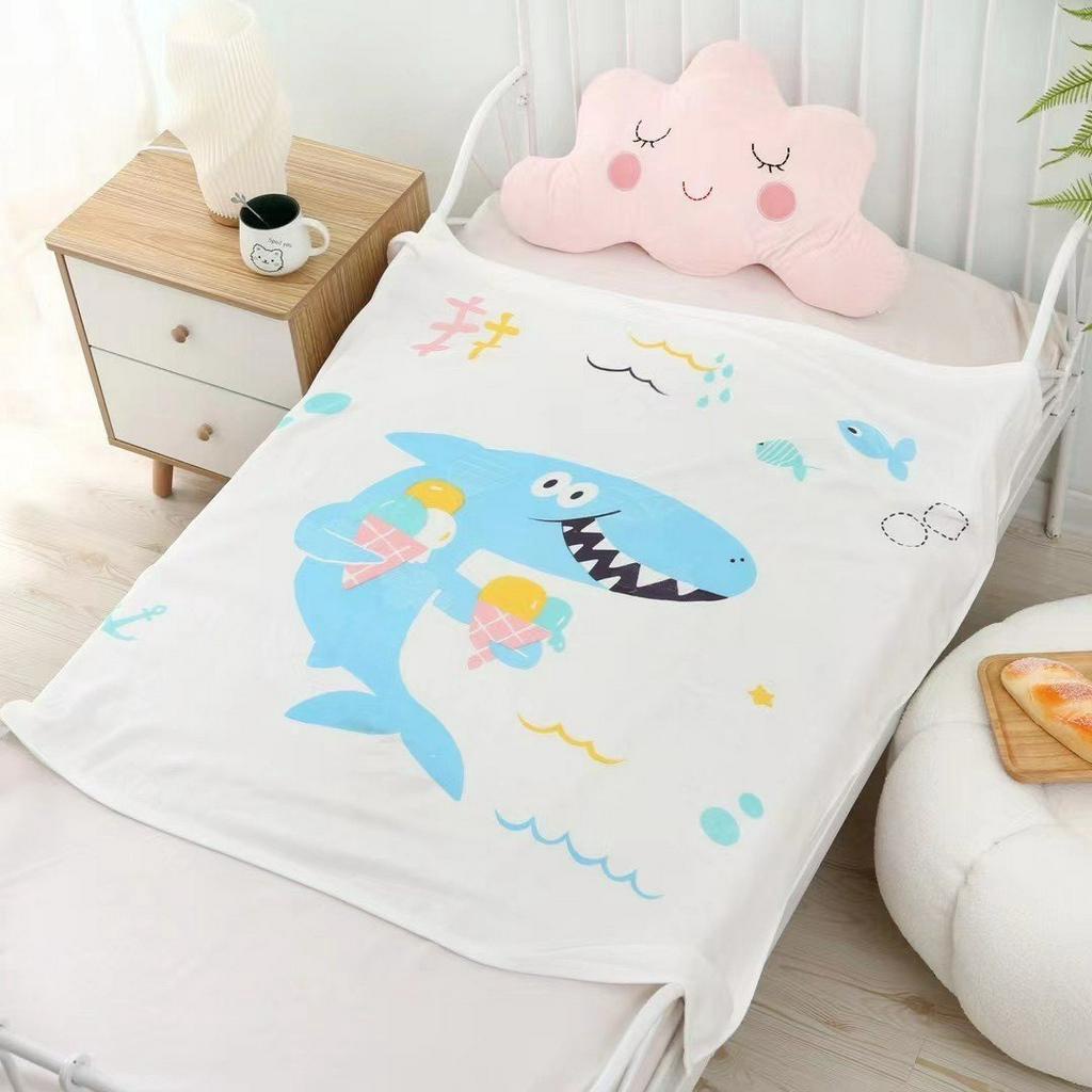 Chăn lụa siêu mềm mịn cho bé