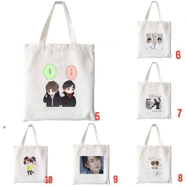 ( CÓ IN YÊU CẦU) Túi Vải/ Túi Tote Tiêu Chiến Vương Nhất Bác MA ĐẠO TỔ SƯ TRẦN TÌNH LỆNH