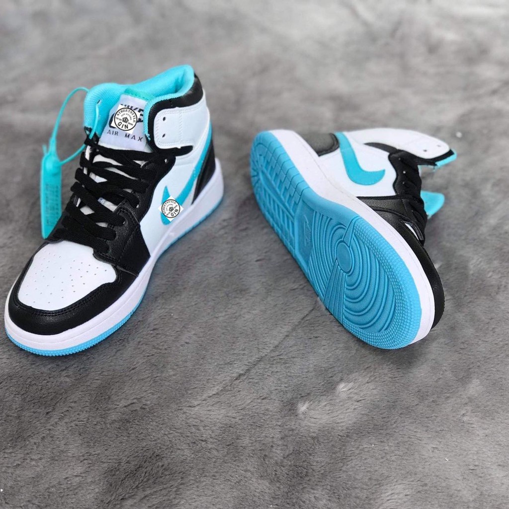 [Mã FATHANG5 giảm 10K đơn 50K] Giày Sneaker JD 1 cổ cao xanh ngọc - ( KÈM HÌNH THẬT ) - Gin Store (Gin Store V) | BigBuy360 - bigbuy360.vn
