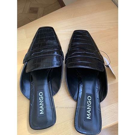 Sục da croc size 36 MANGO authentic - ảnh thật