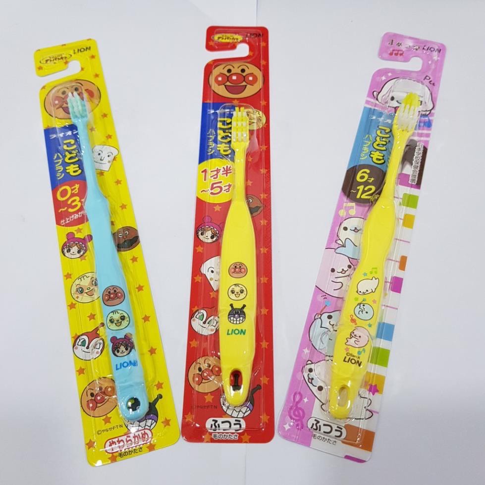 Bàn chải đánh răng cho bé Lion Nhật
