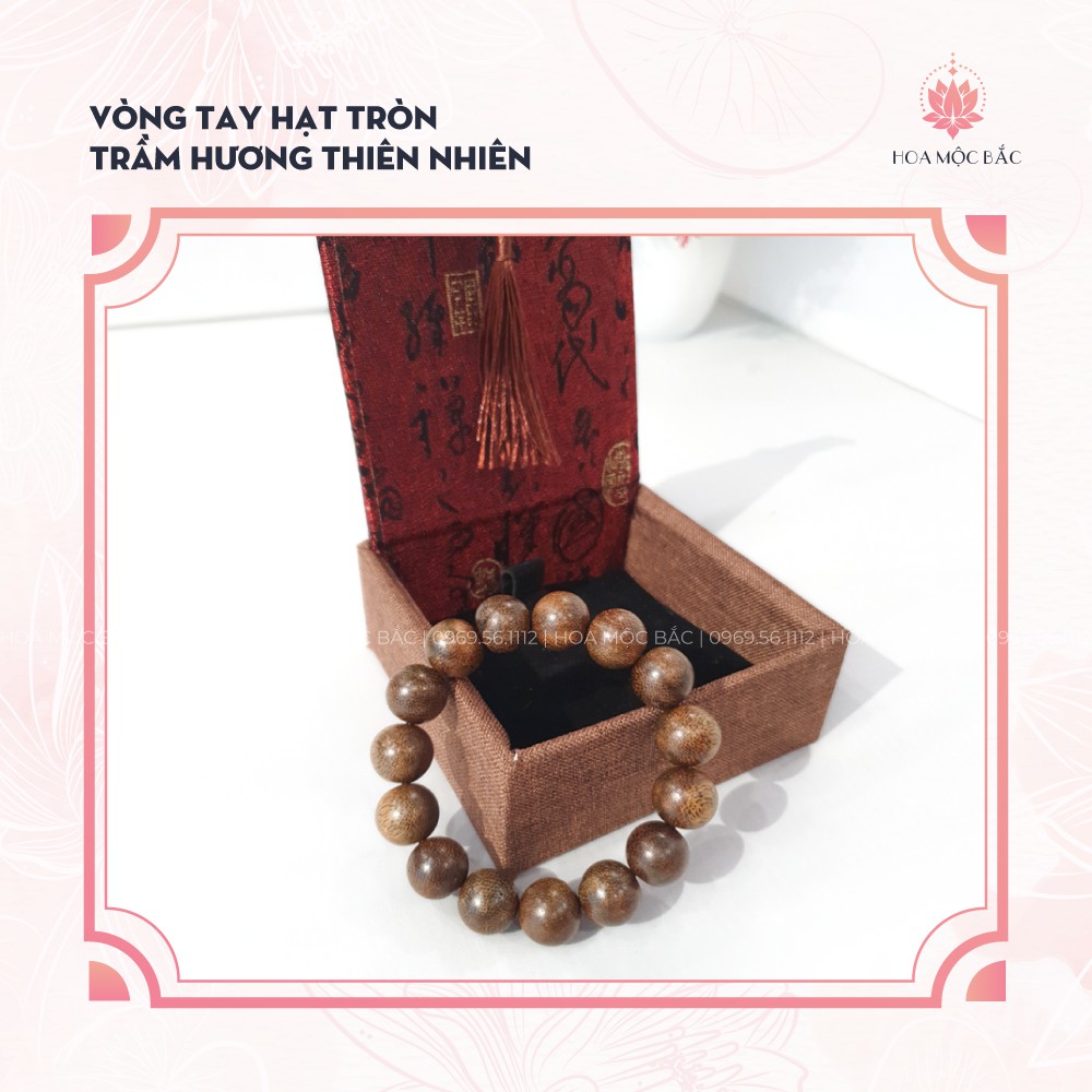 ⚡⚡[SIÊU SALE] ⚡⚡ Vòng Tay Trầm Hương Hạt Trầm Tròn đủ size Nam Nữ - COMBO QUÀ TẶNG – HẤP DẪN | BigBuy360 - bigbuy360.vn