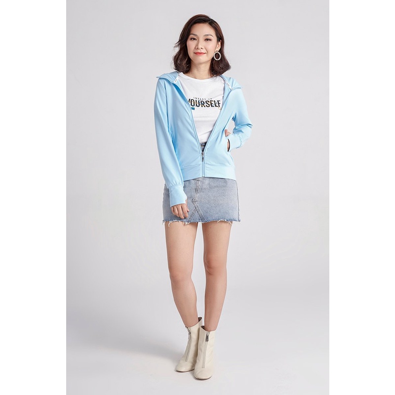 Áo khoác nữ có nón chống nắng , cao cấp, thoáng mát Freelancer - FWJK21SS01L