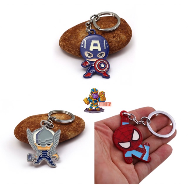 Móc chìa khoá bộ 3 Avengers