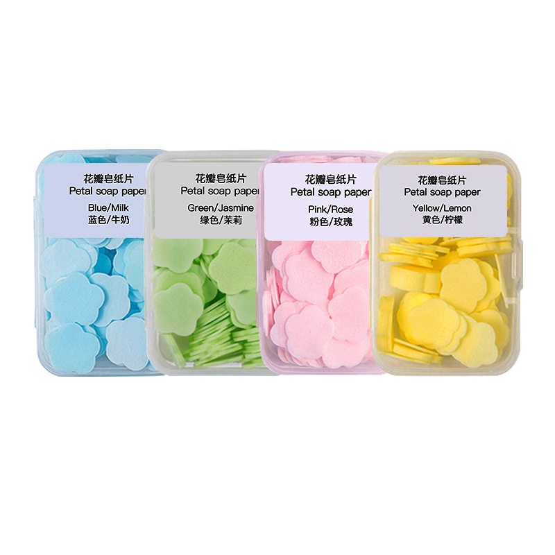 Xà Phòng Giấy Mini Dùng Một Lần Tiện Dụng Khi Đi Du Lịch