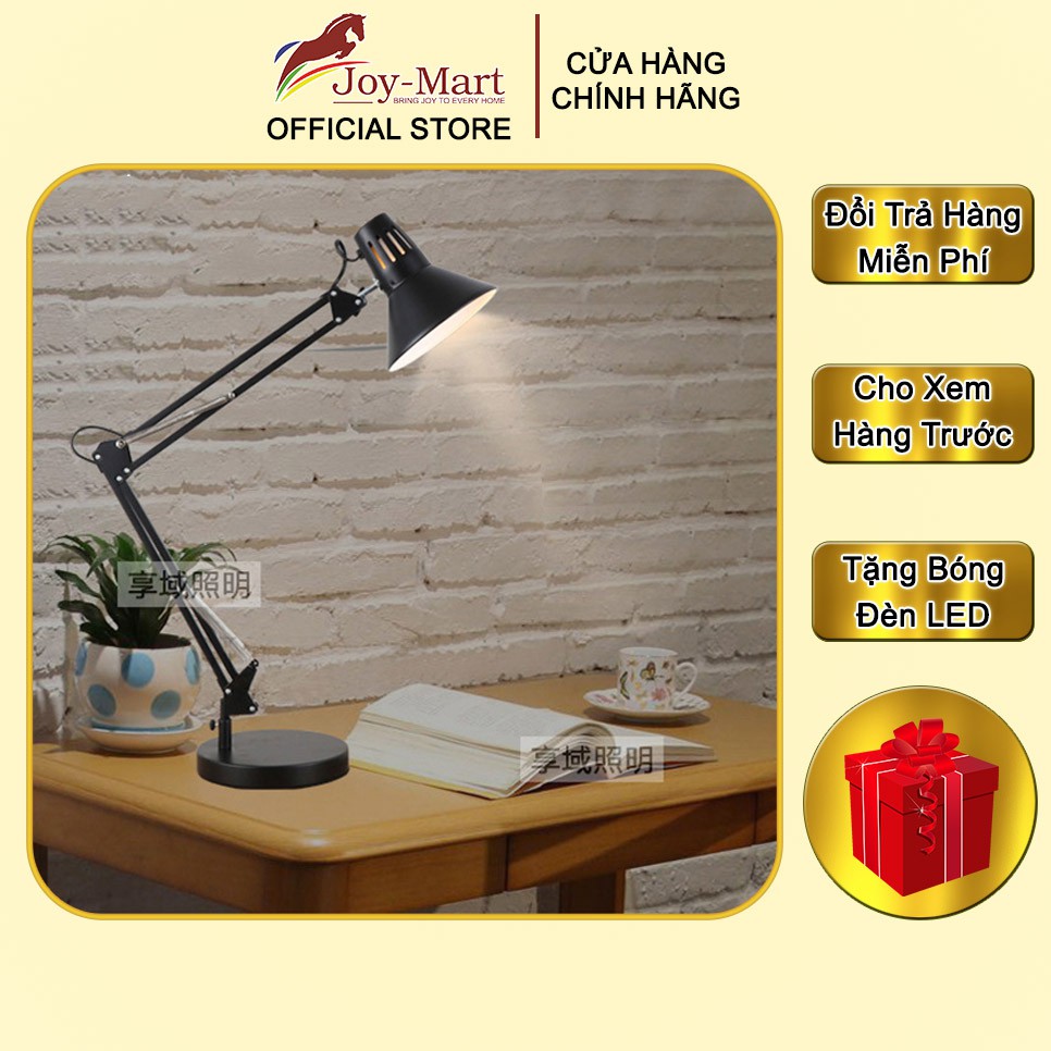 Đèn Bàn Học Chống Cận ♥️JOYMART♥️ Đèn Học Pixar Thiết Kế Hiện Đại Kèm Bóng LED Asia 5W MB101