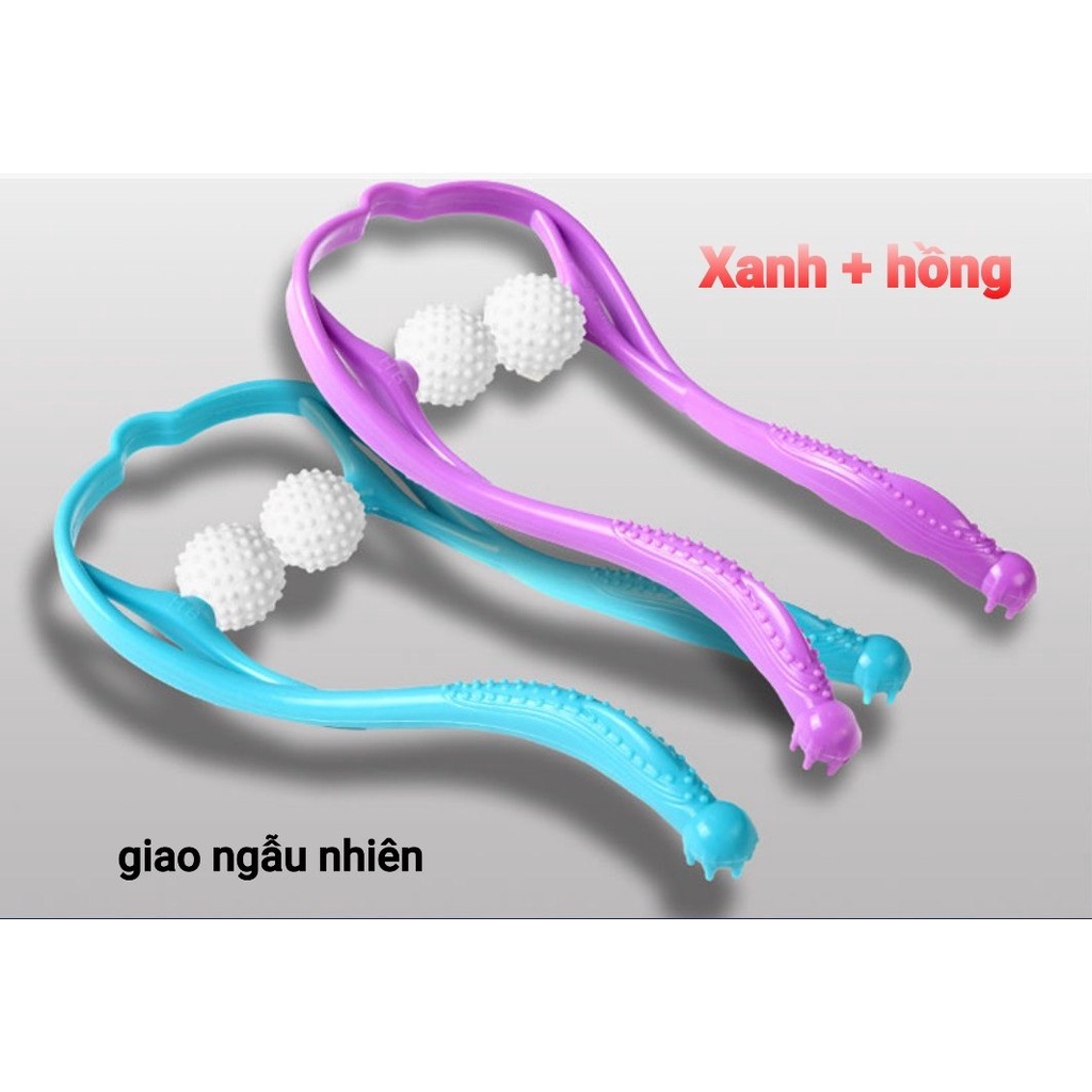 Dây Lăn Massage Vai Gáy, Cột Sống, Cổ, Lưng Khai Thông Kinh Lạc Phục Hồi Sức Khỏe - Yobo