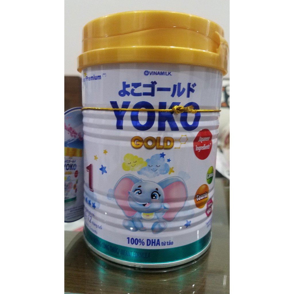 (Siêu Khuyến Mại) Sữa bột Vinamilk Yoko Gold 1(0 đến 12 tháng) 350g hàng chính hãng(DATE MỚI NHẤT)