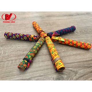 Đàn môi dân tộc  1 lưỡi họa tiết thổ cẩm