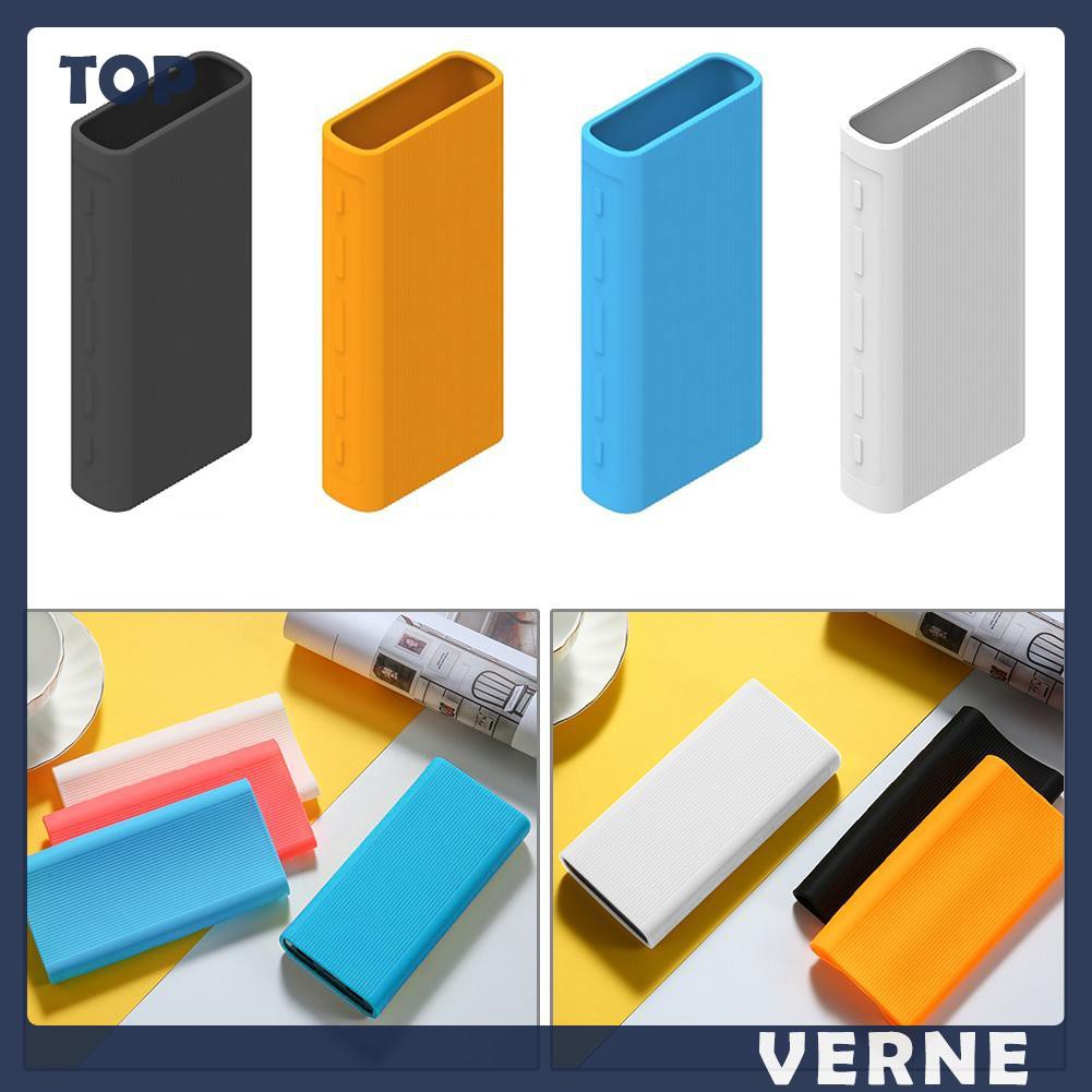 Vỏ Sạc Dự Phòng Verne Silicone 20000mah Cho Xiaomi Power Bank 3