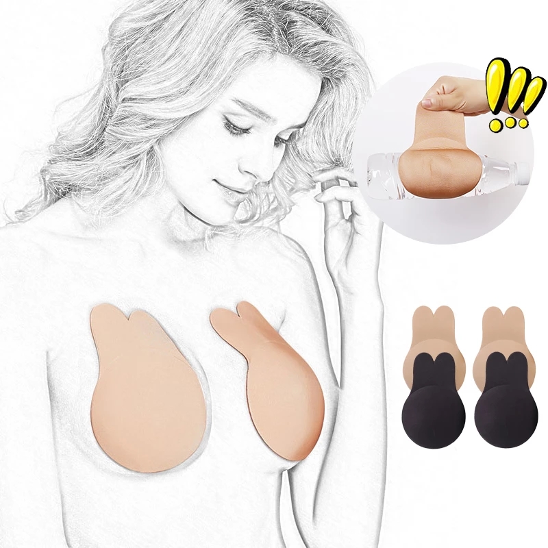 Cặp miếng dán ngực Levao chất liệu silicon vô hình tiện dụng cho nữ | WebRaoVat - webraovat.net.vn